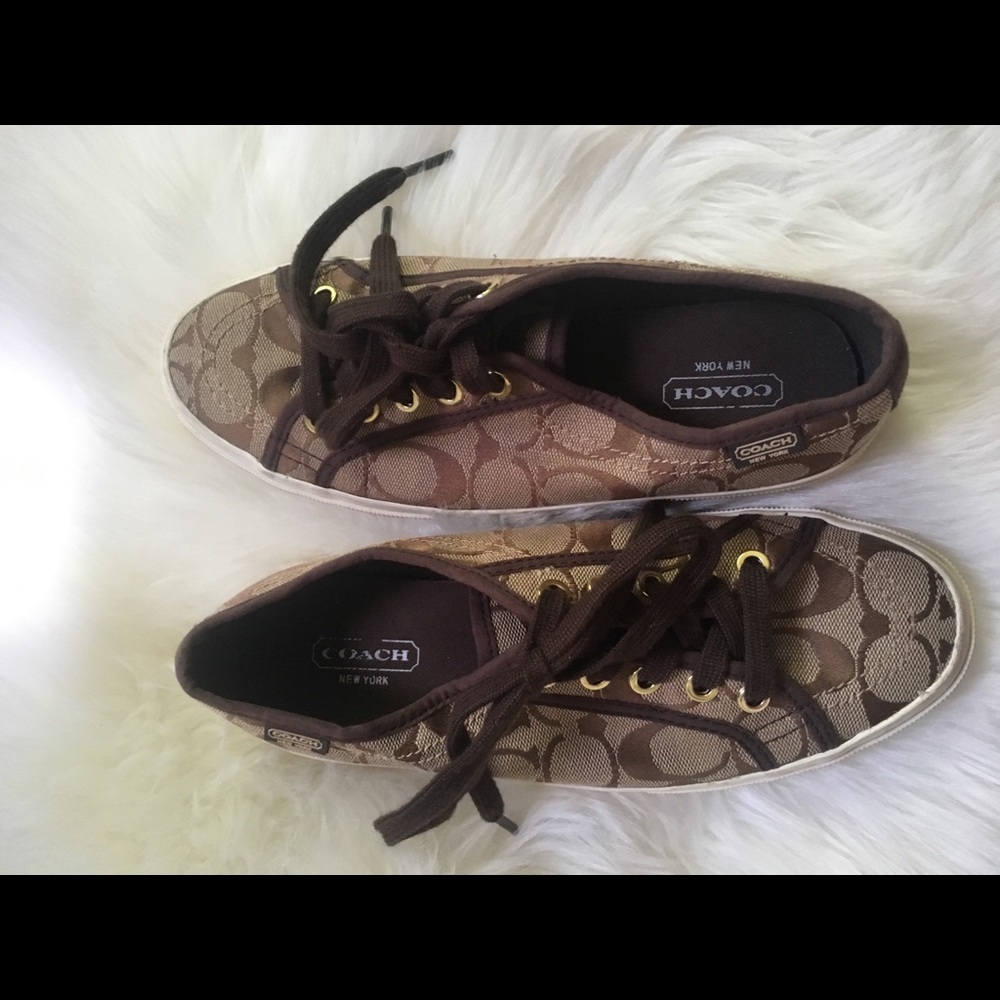 SOLD!!!Coach sneakers - Picture 2 of 3